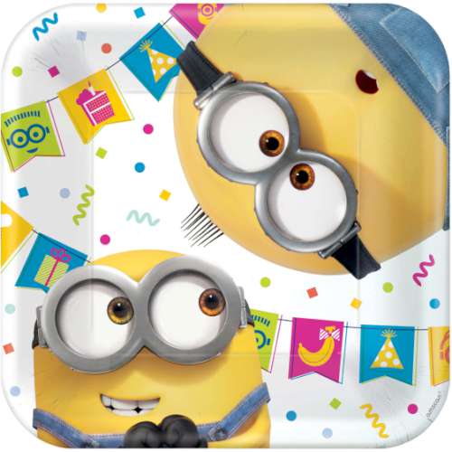 Minions Lunch Plates - Click Image to Close